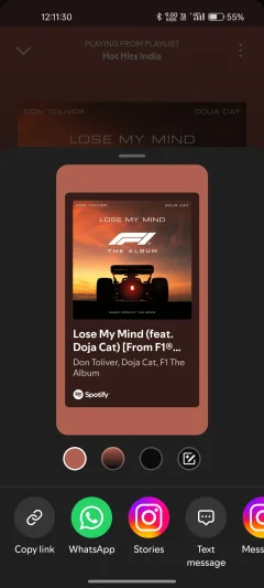 Copy Spotify Link